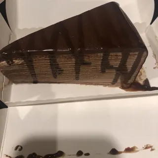 Chocolate Crepe Layer Cake