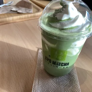 Matcha float