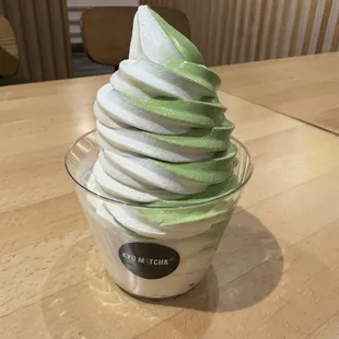 Matcha Frozen Soft Serve