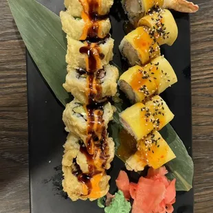 sushi and sashimi, food, sushi, sashimi