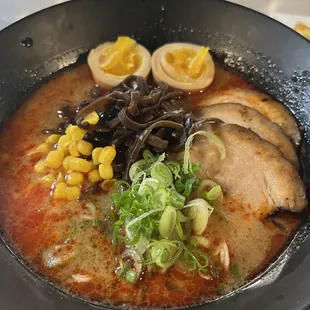 Spicy Tonkotsu ramen