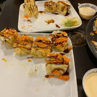 sushi and sashimi, sushi, food, sashimi