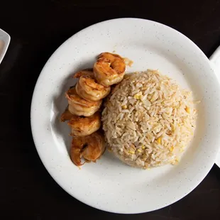 Shrimp fried rice