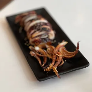 Grilled Whole Squid