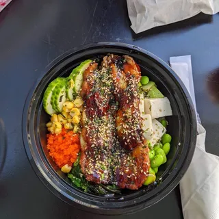 Unagi Don Poke Bowl