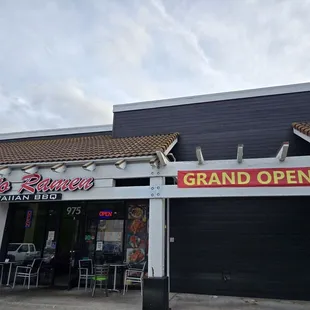 outside, sushi and sashimi