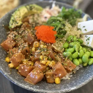 Tuna Japanese Poke Bowl