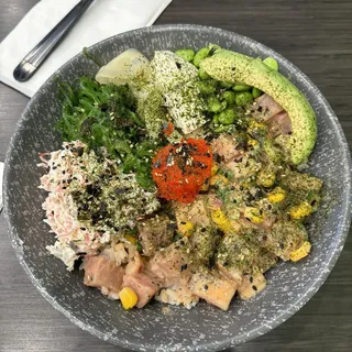 Hamachi Japanese Poke Bowl