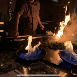 Hibachi performance