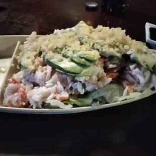App. Snocrab avocado salad