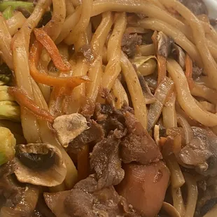 Spicy combination yaki udon 3-7-23