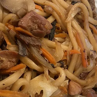 Combination yakiudon