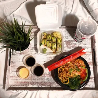 Baked Krab Salad Bowl