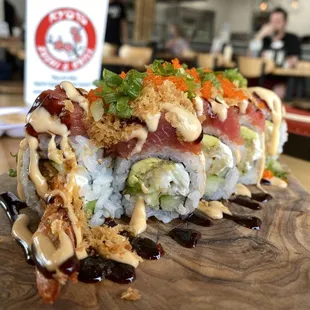  the sushi roll