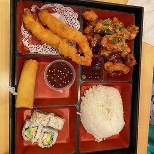 Lunch   Sweet Sesame Chicken Bento Box