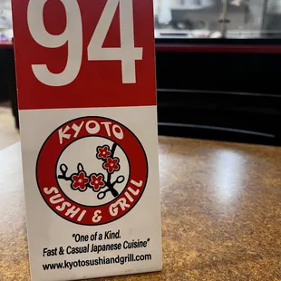 Order number 94
