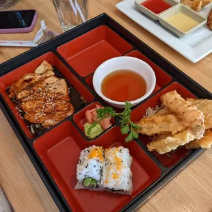 sushi and sashimi, food