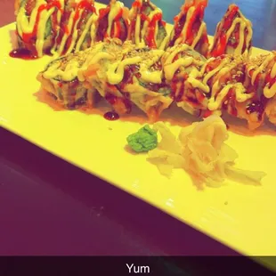 Volcano Roll Crazy Roll