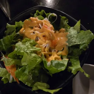 Spicy crab salad