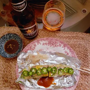 Omg I was craving the Azteca roll  it was delicious one was not enough. Must try if you haven&apos;t.