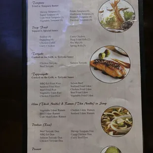 sandwiches, menu
