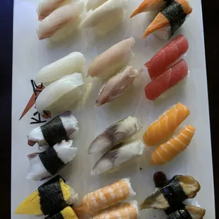 sushi, food, sashimi, sushi and sashimi