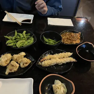 sushi and sashimi, food