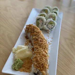 Crunchy &amp; California Roll