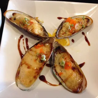 Baked Green Mussel