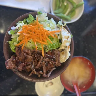 Beef Gyoza Bowl Lunch