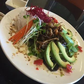 Salmon Skin Salad