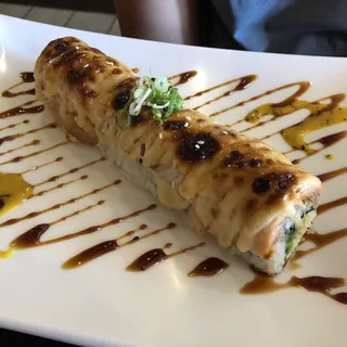 Baked Spicy Salmon Roll