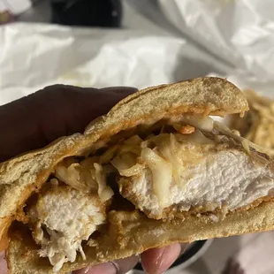 Sweet and spicy tender sandwich