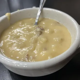 Loaded potato soup