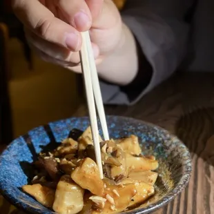 Braised mushrooms, meeeeh