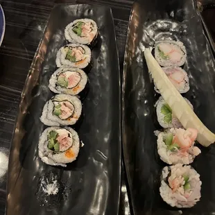 Texas roll and Mexican roll