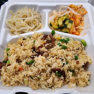Kyung Sung style Fried Rice with Pork