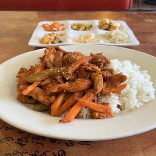 Hot & Spicy Chicken Lunch Special