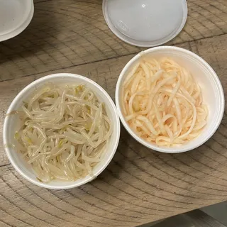 shredded reddish kimchee