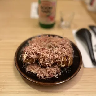 Takoyaki octopus balls