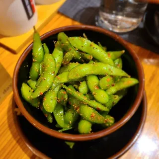 Chili Garlic Edamame