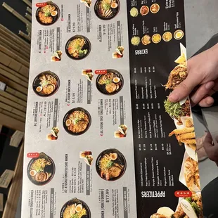 Menu (Front)
