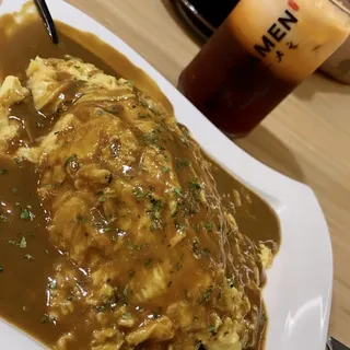Classic Japanese Omurice Combo