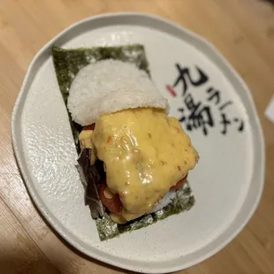 K1. Crispy Fried Chicken Rice Burger K1.