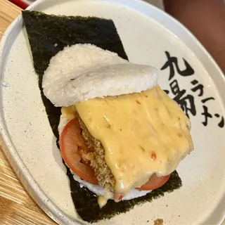 K1. Crispy Fried Chicken Rice Burger