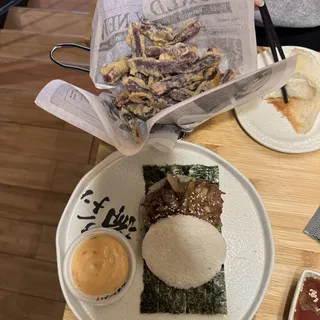 K2. Teriyaki Beef Rice Burger