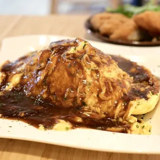 Pork Tonkatsu Omurice