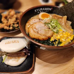 The pork bao with my #2 with black garlic