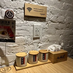 Their spices condiments