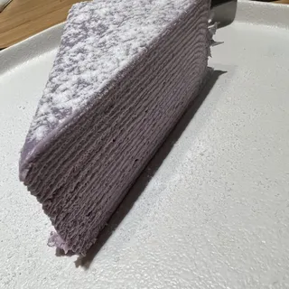 Purple Sweet Potato Crepe Cake